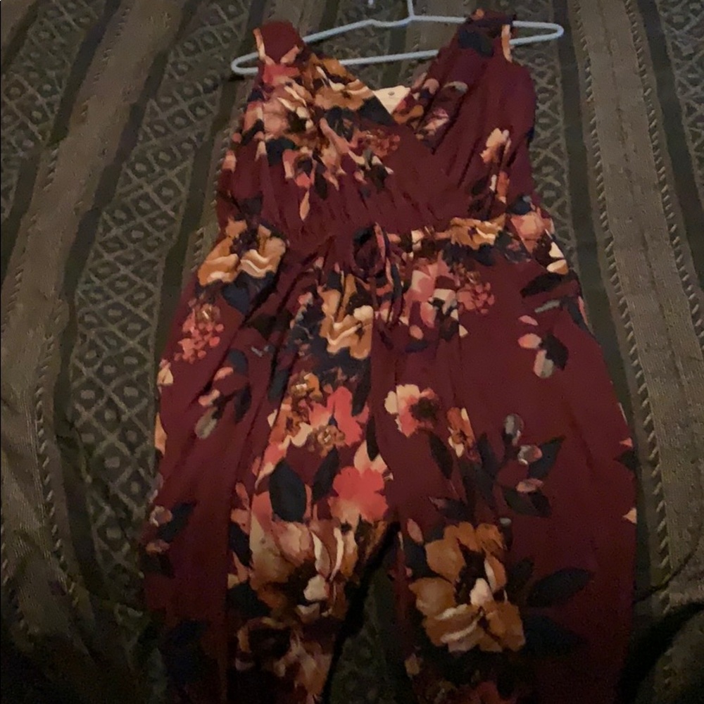Floral jumpsuit